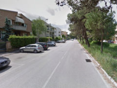 viale dei Pini a Senigallia