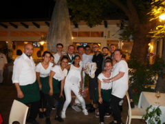 Festa per i 21 anni di attività del ristorante pizzeria Al Vicoletto da Michele a Senigallia