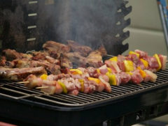 barbecue sull'arenile