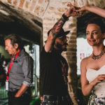 Backstage Summer Jamboree con Ringo e Filippo La Mantia, a sinistra, e Alice Balossi, a destra - foto Beatrice Perticaroli