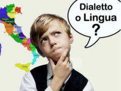 Dialetto, lingua italiana