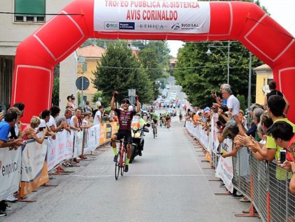 Arrivo a Corinaldo del Trofeo Pubblica Assistenza Avis