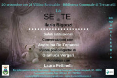 A Trecastelli presentazione del libro La Sete di Ilaria Bigonzi