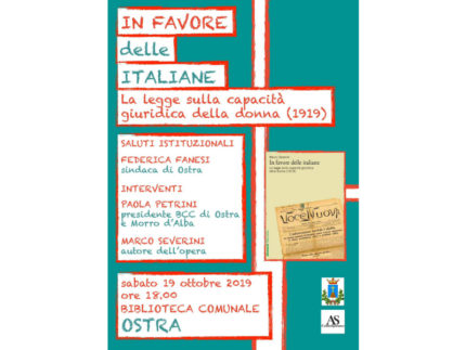 “in difesa delle donne italiane” del prof. marco severini