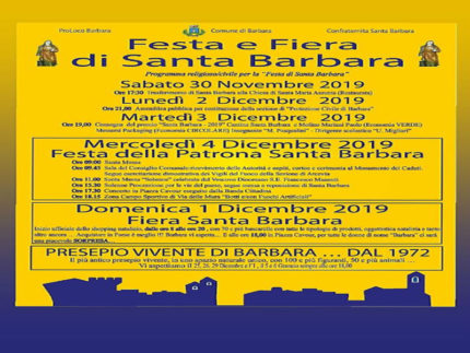 Festa Santa Barbara 2019