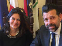 Chantal Bomprezzi e Maurizio Mangialardi