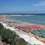 La spiaggia di Senigallia. Foto di Luca Ceccacci per Senigallia Notizie. Tutti i diritti riservati.