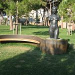 L'opera "Grande Eva" di Silvio Ceccarelli ai giardini Catalani di Senigallia