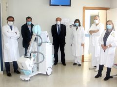 donazione di un apparecchio radiologico portatile da corsia da parte della ditta Fiorini