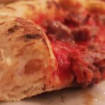 La pizza della Pizzeria Simoncelli di Senigallia