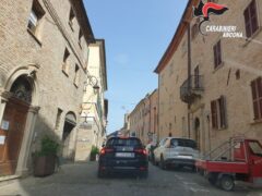 Pattuglia dei Carabinieri a Corinaldo