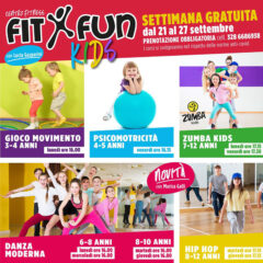 FitxFun Kids alla palestra centro fitness FitxFun di Senigallia