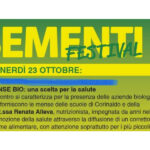 Sementi Festival 23 ottobre