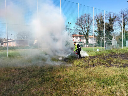 Incendio a Pianello di Ostra