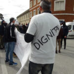 Manifestazione esercenti senigalliesi