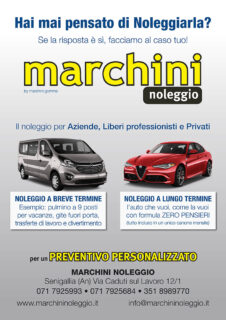 Marchini Noleggio Senigallia - volantino