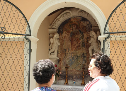 restaurata l’edicola della Madonna dell'Incoronata