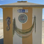 Disegni su bagni pubblici riviera di Levante 