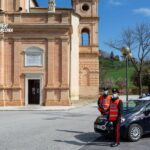 Carabinieri alla chiesa di Santa Maria Apparve di Ostra
