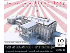 Volantino spettacolo "Seconda First Lady"