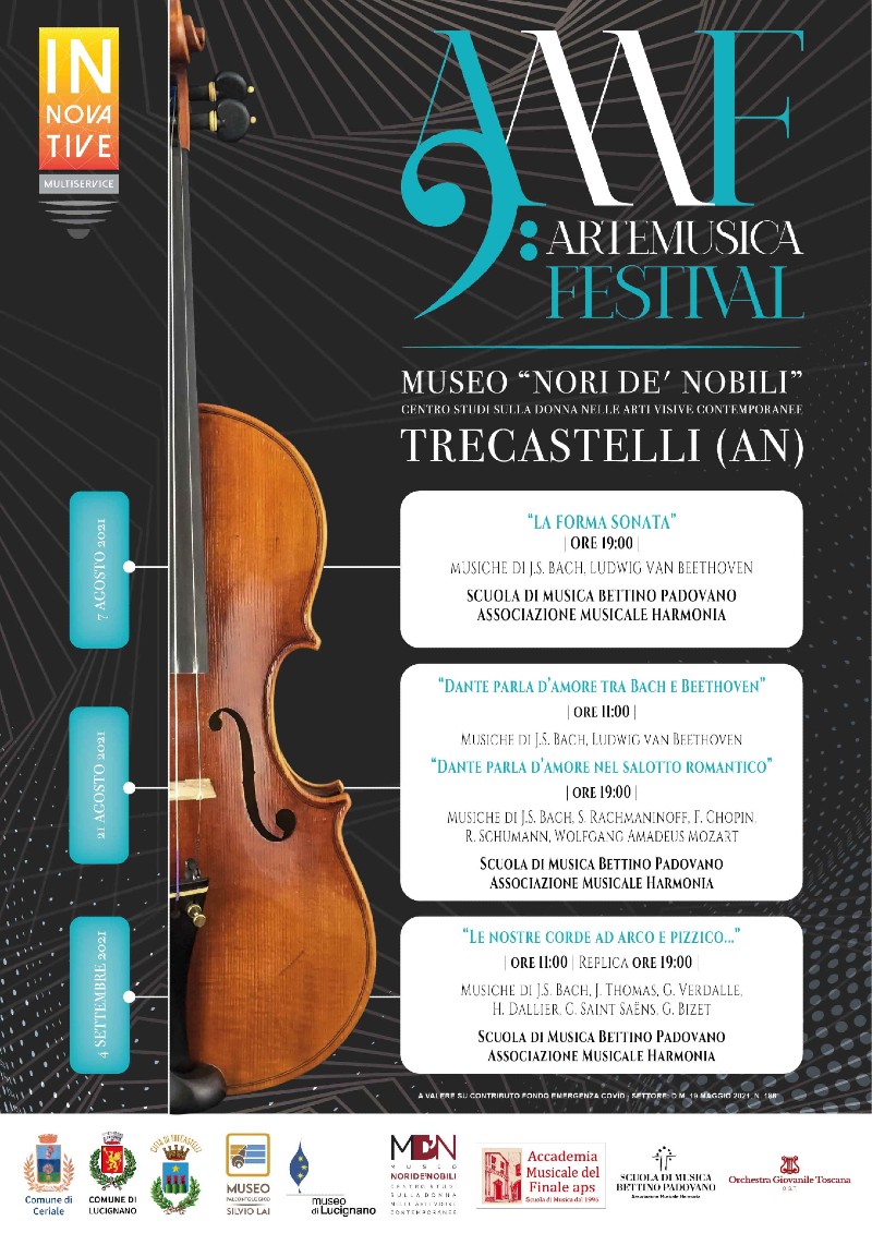 Festival Arte e Musica - Trecastelli - locandina