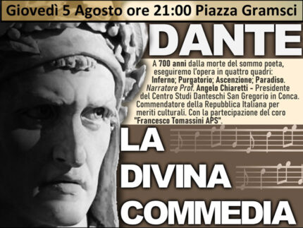 La Centenaria Società Concertistica di Serra de' Conti celebra Dante Alighieri