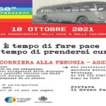 Una delle foto più note della Marcia Perugia-Assisi