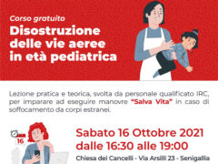 Locandina corso disostruzione delle vie aeree in età pediatrica