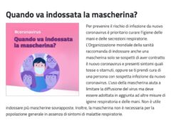 Direttive marzo 2020 - Quando va indossata la mascherina