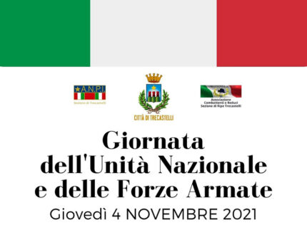 Celebrazioni del 4 Novembre 2021 a Trecastelli