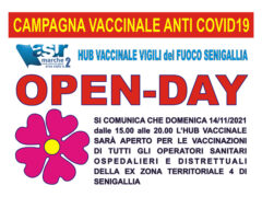Open day vaccinazione operatori sanitari del territorio di Senigallia