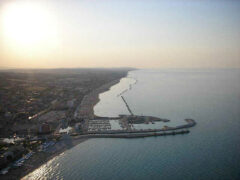 Porto di Senigallia al tramonto