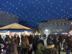 Addobbi e iniziative per il Natale 2021 a Senigallia - Piazza Garibaldi