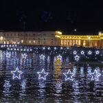 Addobbi e iniziative per il Natale 2021 a Senigallia - Fiume Misa e Foro Annonario