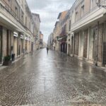 Piena del fiume Misa 11 dicembre 2021 - negozi chiusi in centro