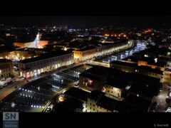 Il Misa di Senigallia illuminato - Luci sul fiume - Foto di Enrico Rocchetti