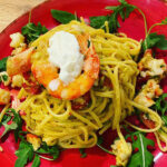 Tonnarello di mare lime, avocado e stracciatella