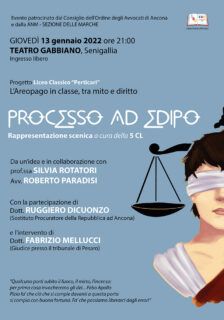 Processo ad Edipo - locandina