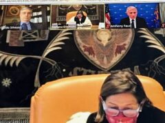 Cerimonia di consegna di laurea ad honorem al Direttore del NIAID, Dr. Anthony S. Fauci, dall'Università La Sapienza di Roma