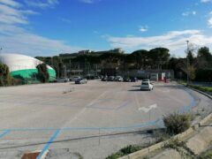 L'ex parcheggio dell'ospedale di Senigallia in strada del Camposanto Vecchio