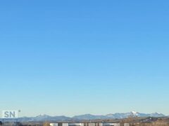 Il cielo di Senigallia - Azzurro sopra gli Appennini - Foto di Massimo Mariselli