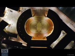Il Foro di Senigallia visto dall'alto - Geometrie annonaria - Foto di Enrico Rocchetti