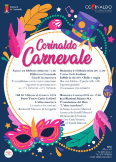 Corinaldo Carnevale 2022 - locandina