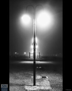 Il Porto di Senigallia di notte - Simmetrie al Porto Della Rovere - Foto di Filippo Petrucci