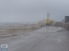 Senigallia in un giorno di tempesta - Foto di Silvia Conti