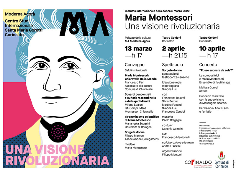Maria Montessori, una visione rivoluzionaria - locandina