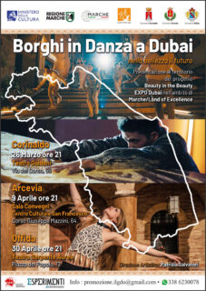 Borghi in Danza a Dubai - locandina