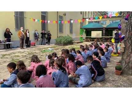 Nuova Aula Verde delle scuole Primaria e Infanzia del Comune di Barbara