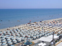 La spiaggia di Senigallia