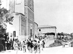 Corinaldo: chiesa di San Francesco nel 1912